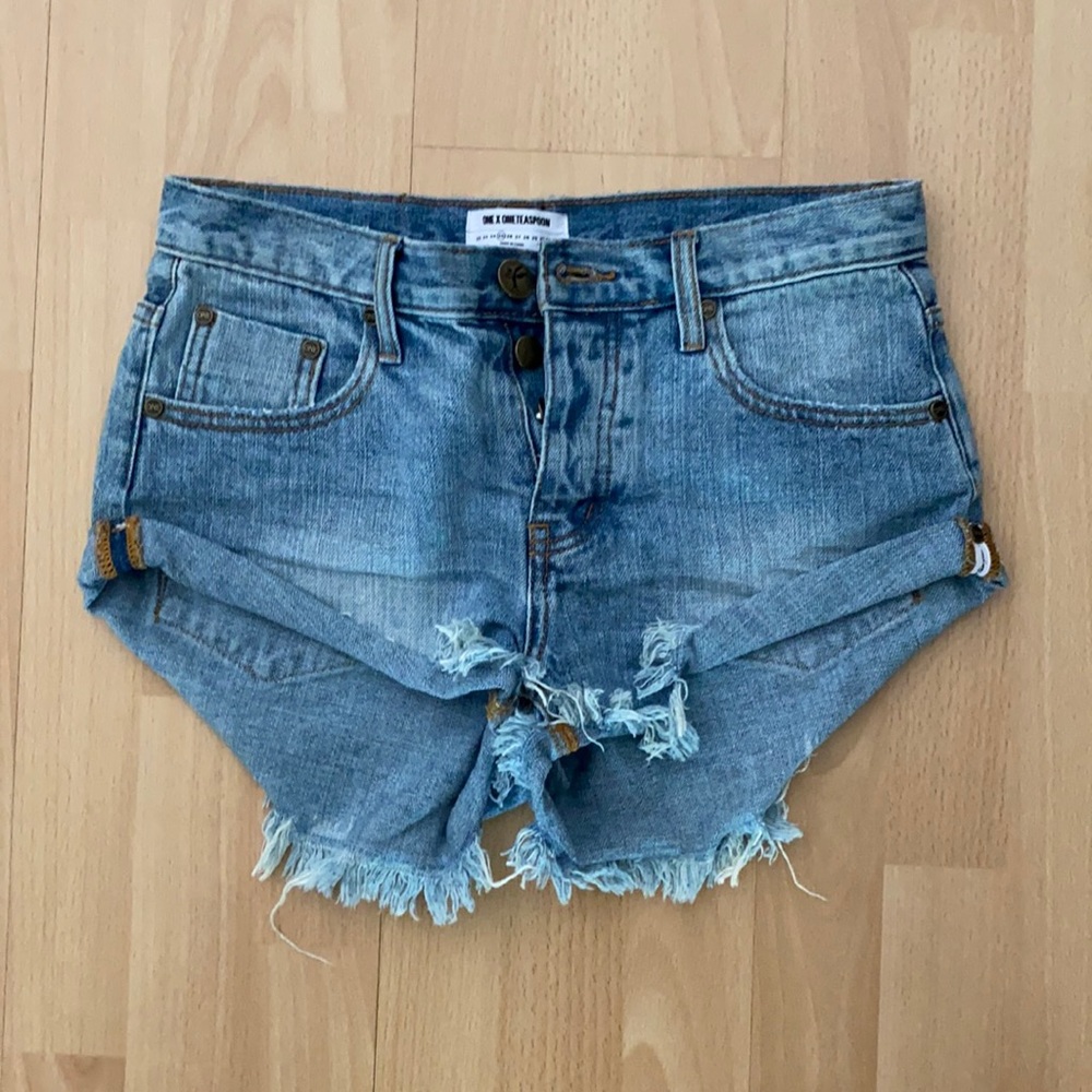 One x by one teaspoon Jean shorts BRAND NEW!
